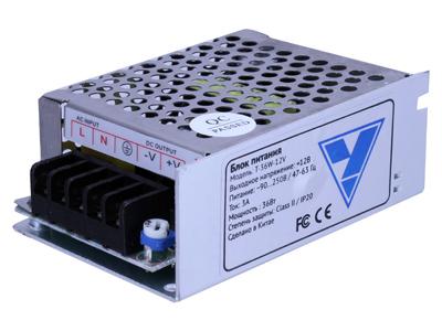 Источник питания T-36W-12V (12В 36Вт), IP20