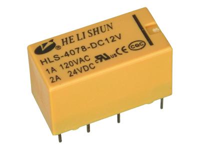 HLS-4078-DC12V (2А, два контакта на переключение)
