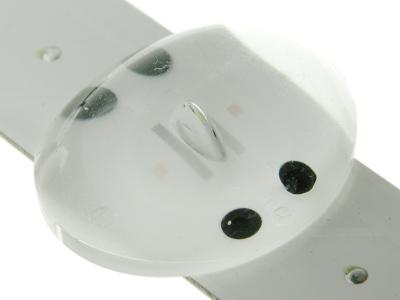 Светодиодная планка для подсветки ЖК панелей SSC_43UK65(LGD)_8LED_SVL430A62_REV1.0 (445 мм 8 линз)
