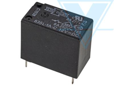 835L-1A-C 12V (12V, 8А, один контакт на замыкание)
