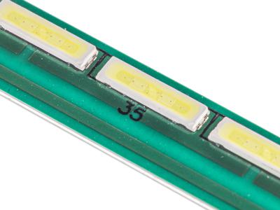 Светодиодная планка для подсветки ЖК панелей 6916L-2254A/6916L-2255A 55" V15 ART3 FHD REV1.2 (комплект 2 планки по 605мм, 63 светодиода)
