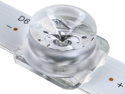 Комплект светодиодной подсветки LED39D07-ZC26AG-01 (2 планки A и планка B по 706 мм 7 линз)