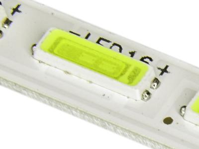 Комплект светодиодной подсветки YLS-HRN55-7020-Rev2 (2 планки по 596 мм 64 светодиода)