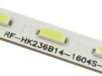 Светодиодная планка для подсветки ЖК панелей RF-HK236B14-1604S-03 (540 мм, 64 светодиода)