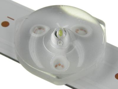 Комплект светодиодной подсветки FOYE-427-236-1B6C-12*1.0 (2 планки по 427 мм 6 линз)