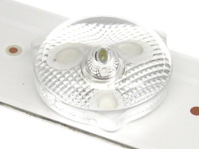 Комплект светодиодной подсветки RF-AD280E32-0501S-01A3 (3 планки по 530 мм 5 линз)