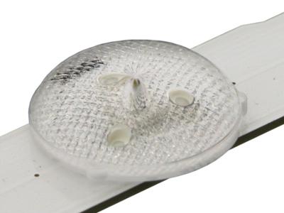 Комплект светодиодной подсветки D4GE-320DC1-R2 (4 планки по 650 мм 7 линз)
