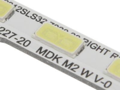 Комплект светодиодной подсветки 2012SLS32 7030 30 (планка L и планка R по 347 мм 30 светодиодов)