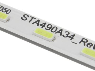 Комплект светодиодной подсветки STA490A34_Rev03 (планка L и планка R по 532 мм 57 светодиодов)