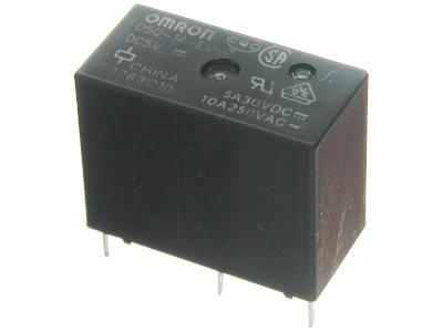 G5Q-14-EU-7-5VDC (10А, один контакт на переключение)
