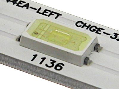 Комплект светодиодной подсветки CHGE-320SMA/B-R1 (2 планки по 406 мм 44 светодиода)