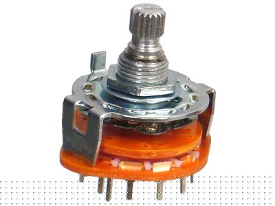 Переключатель (1 направление 8 положений) SR2512F-0108-15K0A-C9-N